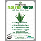 200x Aloe Vera Powder Flakes Certified Organic