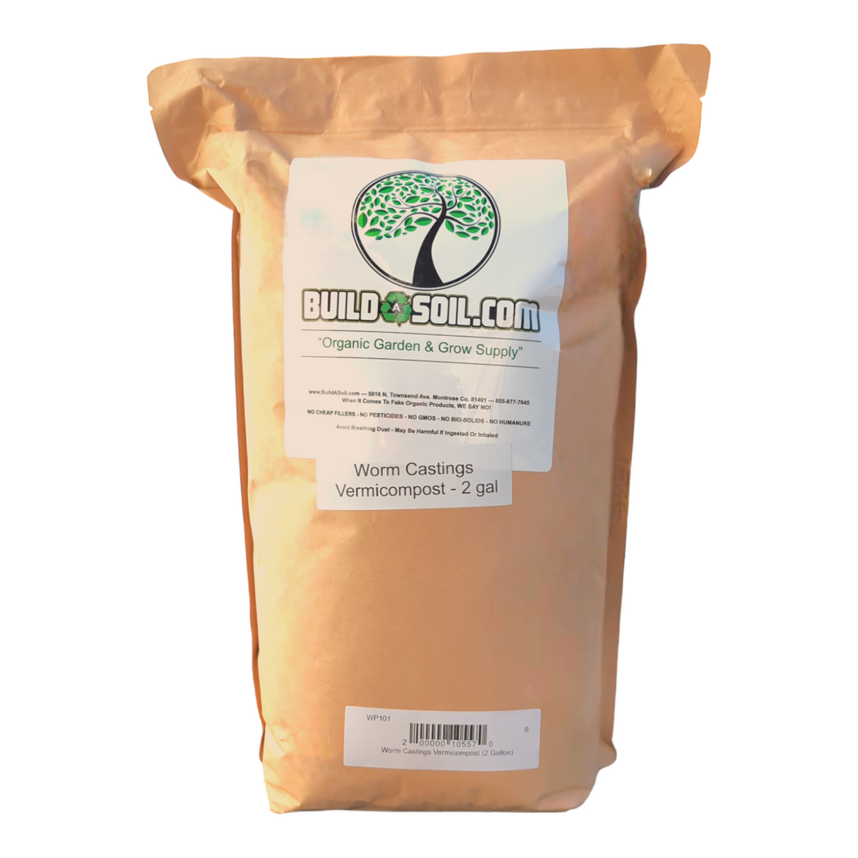 Bulk Worm Castings By The 2 Yard Sack
